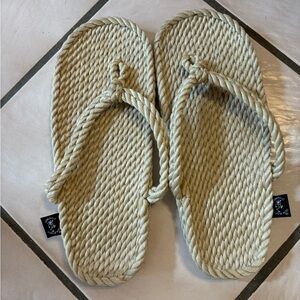 State of Mind Beige Rope Sandals